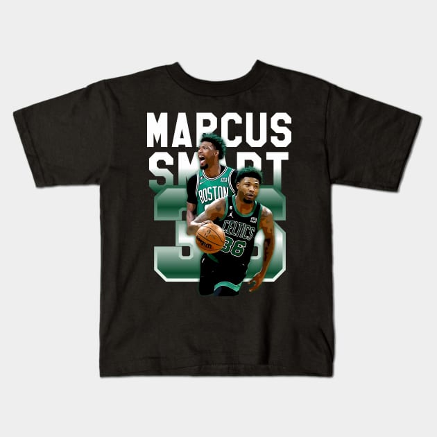 marcus smart | 36 Kids T-Shirt by Aloenalone